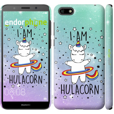 Силіконовий чохол Endorphone на Huawei Y5 2018 I'm hulacorn (3976u-1500-26985)