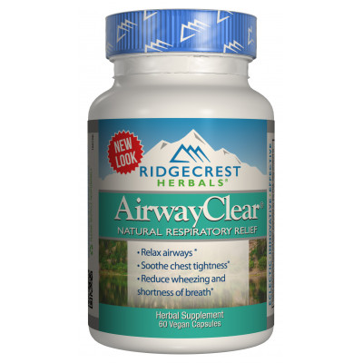 Натуральний респіраторний комплекс AirwayClear RidgeCrest Herbals 60 гелевих капсул