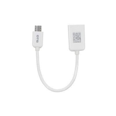 Перехідник для смартфона Pisen OG01-150 OTG microUSB універсальний White