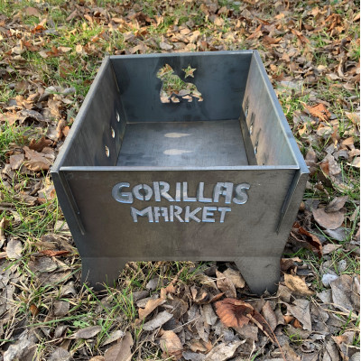 Мангал розкладний Gorillas Market "Gorillas BBQ" 2мм