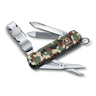 Швейцарський ніж Victorinox Nail Clip 580 65 мм 8 функцій Камуфляж (0.6463.94)