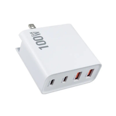 Зарядний пристрій XON PowerCharge 100W PD100 USB Type-C White (PC0100AС0W)