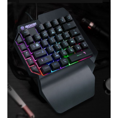 Ігрова провідна клавіатура з підсвічуванням Sundy PUBG Mobile Keyboard G01 USB Black