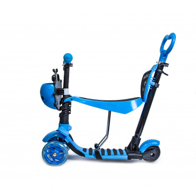 Самокат багатофункціональний Scooter Сонечко 5in1 Blue (1466627833)