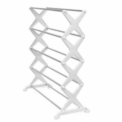 Стійка для зберігання взуття Shoe Rack 5 полиць Білий (258532)