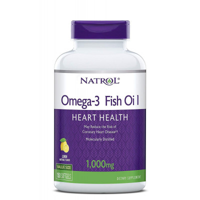 Риб'ячий жир Natrol Omega-3 Fish Oil 1000 мг 150 капсул (628)