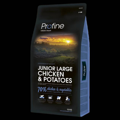 Сухий корм Profine Junior Chicken Potatoes 15 kg (д/цуценят та юніорів великих порід)