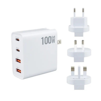 Зарядний пристрій XON PowerCharge 100W PD100 USB Type-C White (PC0100AС0W)