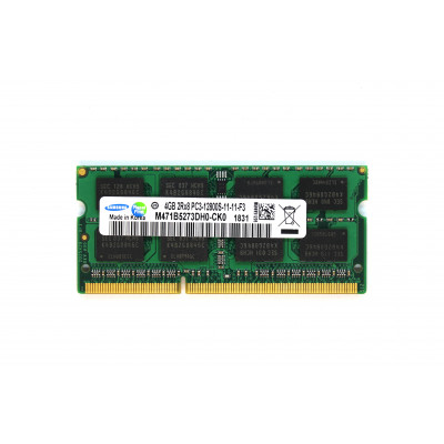 Оперативна пам'ять Samsung SODIMM DDR3-1600 4096MB PC-12800 (M471B5273DH0-CK0)