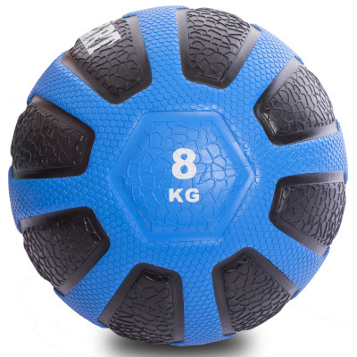 М'яч медичний медбол Zelart Medicine Ball FI-0898-8 8кг