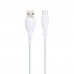 Кабель Borofone BX37 Wieldy USB - microUSB 2,4А 1m Білий