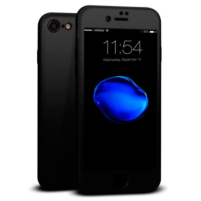 Чохол MakeFut + скло на iPhone 6/6s Black (HbP050406)