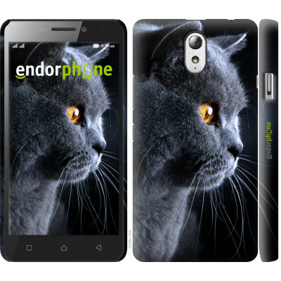 Пластиковий чохол Endorphone на Lenovo Vibe P1m Красивий кіт (3038m-154-26985)