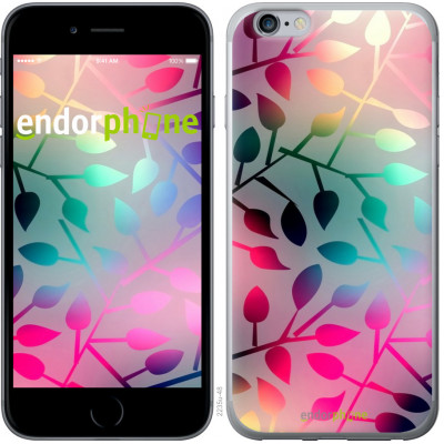 Силіконовий чохол Endorphone на iPhone 6 Plus Листя (2235u-48-26985)