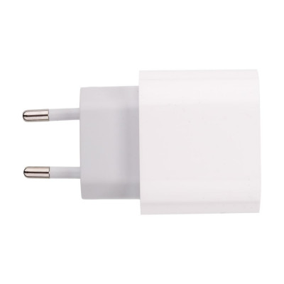 Мережевий зарядний пристрій Wuw 20W USB-C Power Adapter 3.0A Type C to Lightning White