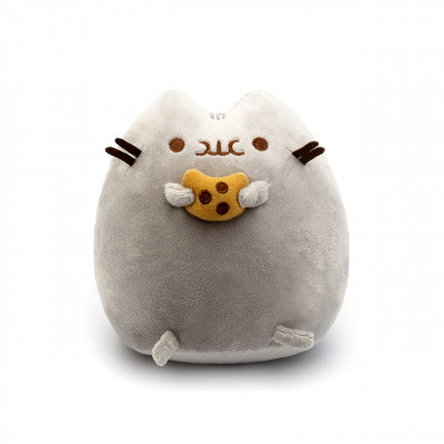 М'яка іграшка Pusheen cat VOLRO із печивом Gray (vol-70)