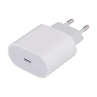 Мережевий зарядний пристрій Wuw iPhone 13 Pro Max PD 3.0A 20W USB-C Power Adapter USB-C to Lightning White