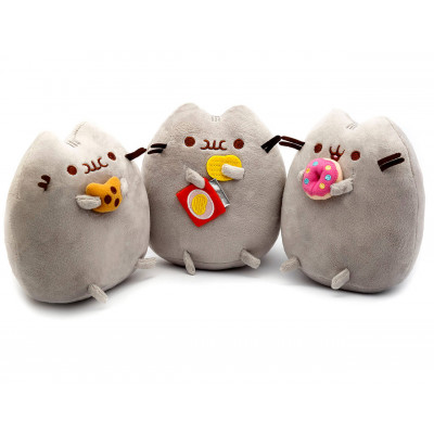 Комплект М'яких іграшок коти Pusheen cat із трьох штук (n-755)