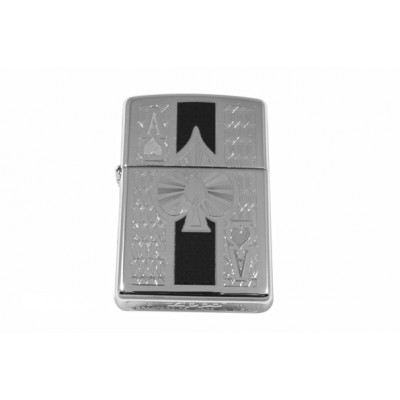 Запальничка Zippo Ace Silver (24196)