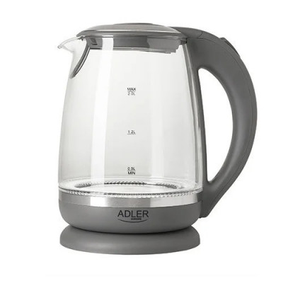 Чайник електричний Adler AD-1286 2 л Black