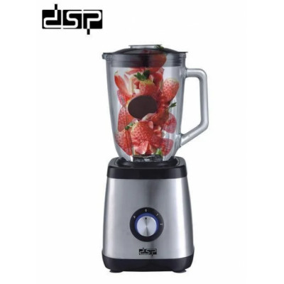 Блендер стаціонарний DSP KJ-2003 350W 1.5 л Silver (112570)