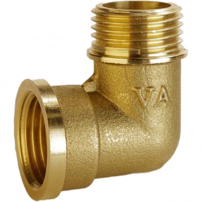 Кутник 3/4″ВЗ латунний А0120-1А Кутник 3/4″ВЗ латунний А0120-1А