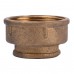 Муфта редукційна 1 1/2″х 1″ВВ латунна 309Б