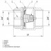 Клапан зворотного ходу води Q PROFESSIONAL 3/4″ QP100