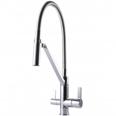 Змішувач для кухні під осмос TOPAZ SARDINIA TS 8812-H24 Змішувач для кухні під осмос TOPAZ SARDINIA TS 8812-H24