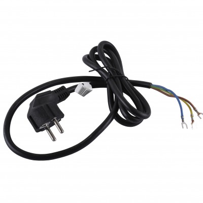 Кабель з євровилкою та клемами 1,5м Кабель з євровилкою та клемами 1,5м