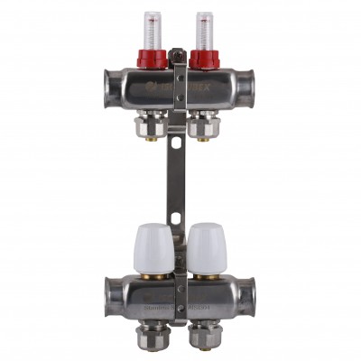 Колектор ISOLTUBEX SPAIN INOX AISI-304 нержавіюча сталь CO2 (1″х2) Колектор ISOLTUBEX SPAIN INOX AISI-304 нержавіюча сталь CO2 (1″х2)