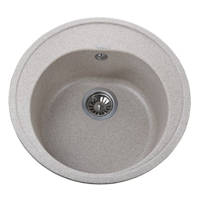 Гранітна мийка Globus Lux MARTIN мигдаль 510мм-А0008 Гранітна мийка Globus Lux MARTIN мигдаль 510мм-А0008