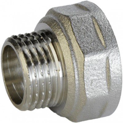 Перехідник редукційний 3/4″х1/2″ВЗ нікельований А0603А(нк)