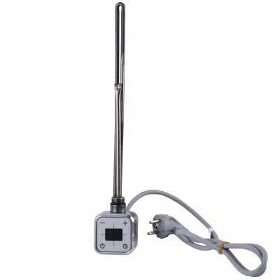 ТЕН для рушникосушки. Електронне керування, Хром, 600 Вт. НР014.600К.2