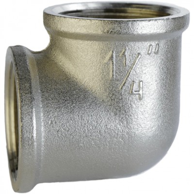 Кутник 1 1/4″ВВ нікельований А0134А(нк) Кутник 1 1/4″ВВ нікельований А0134А(нк)