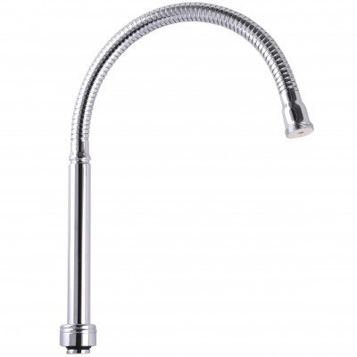 Гофра вилива SP-M103A для змішувача Без душової насадки Хром Гофра вилива SP-M103A для змішувача Без душової насадки Хром