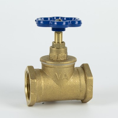 Кран ХВ вентильний прямий 1 1/2″ВВ латунний Б1126А