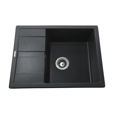 Гранітна мийка Globus Lux ONE графіт 650х500мм-А0001 Гранітна мийка Globus Lux ONE графіт 650х500мм-А0001