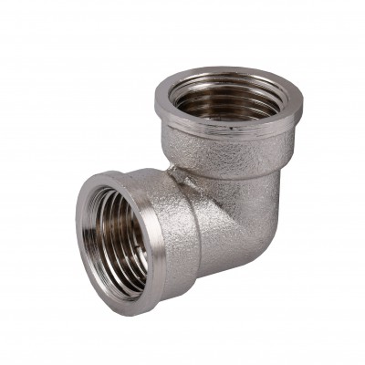 Кутник 1/2″ВВ нікельований NL331S OPTIMUM