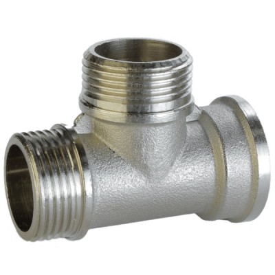 Трійник 3/4″ВЗЗ нікельований NT445S OPTIMUM Трійник 3/4″ВЗЗ нікельований NT445S OPTIMUM