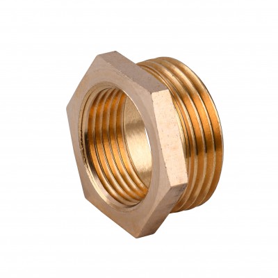 Футорка 1″х3/4″ЗВ латунна LF543S OPTIMUM Футорка 1″х3/4″ЗВ латунна LF543S OPTIMUM