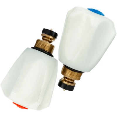 Комплект вентильних головок М18х1 латунний Б1395КМА Комплект вентильних головок М18х1 латунний Б1395КМА