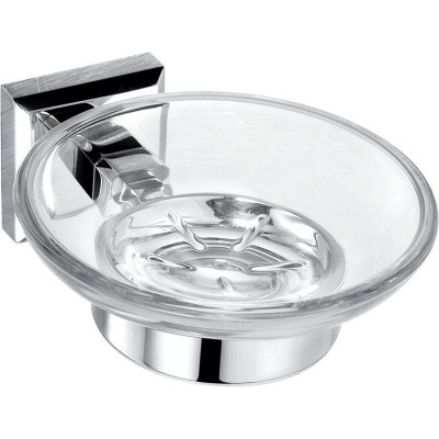 KB 9922 Мильниця одинарна скляна ,латунь KB 9922 Мильниця одинарна скляна ,латунь