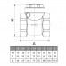 Клапан зворотного ходу води ITAP ROMA 1 1/4″ хлопавка 130