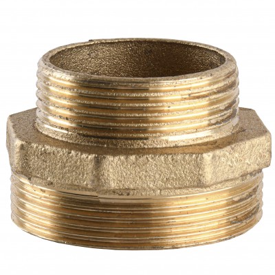 Ніпель редукційний 2″х1 1/2″ЗЗ латунний 520Б Ніпель редукційний 2″х1 1/2″ЗЗ латунний 520Б