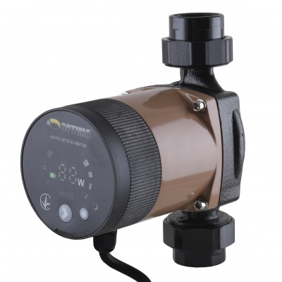 Насос циркуляційний енергоощадний Optima OP25-60AUTO 130мм + гайки Насос циркуляційний енергоощадний Optima OP25-60AUTO 130мм + гайки