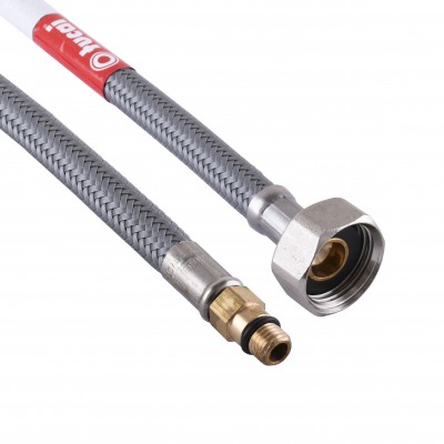 Шланг для змішувача TUCAI М8х1/2″ кор. 1,0м АНТИКОРОЗІЯ TAQ MINI AСB 206430 Шланг для змішувача TUCAI М8х1/2″ кор. 1,0м АНТИКОРОЗІЯ TAQ MINI AСB 206430