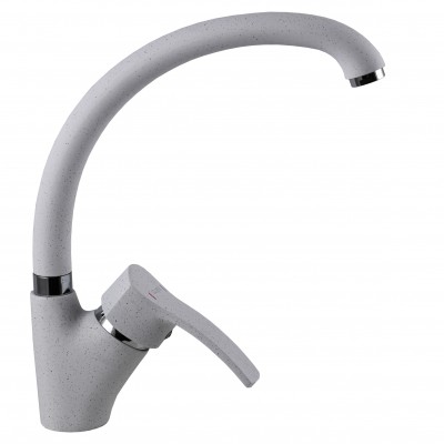 Змішувач для кухні Globus Lux QUEENSLAND GLQU-0203S-BIG-7-WHITE