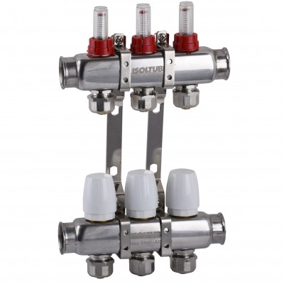 Колектор ISOLTUBEX SPAIN INOX AISI-304 нержавіюча сталь CO-3 (1″х3) Колектор ISOLTUBEX SPAIN INOX AISI-304 нержавіюча сталь CO-3 (1″х3)