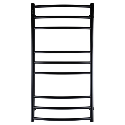 Рушникосушарка UNIO LDE W 1000-500-9 BLK Драбинка Дуга Еліт вода чорна